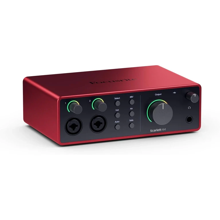 Scarlett 4i4 USB-C Audio Interface (Gen 4)
