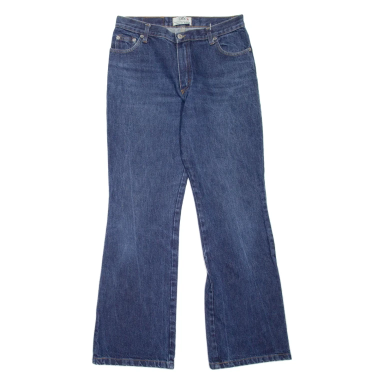 LMV Womens Jeans Blue Regular Bootcut W30 L31