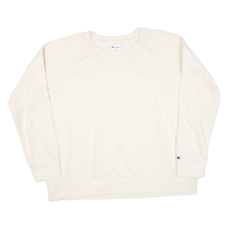 CHAMPION Mens Sweatshirt Beige XL