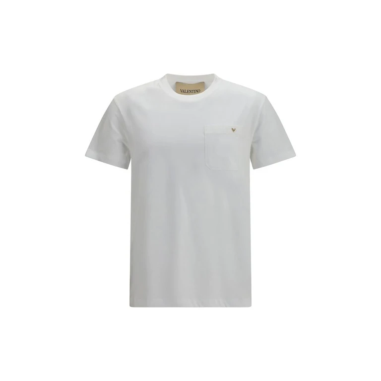 Valentino White Cotton T-Shirt - Men