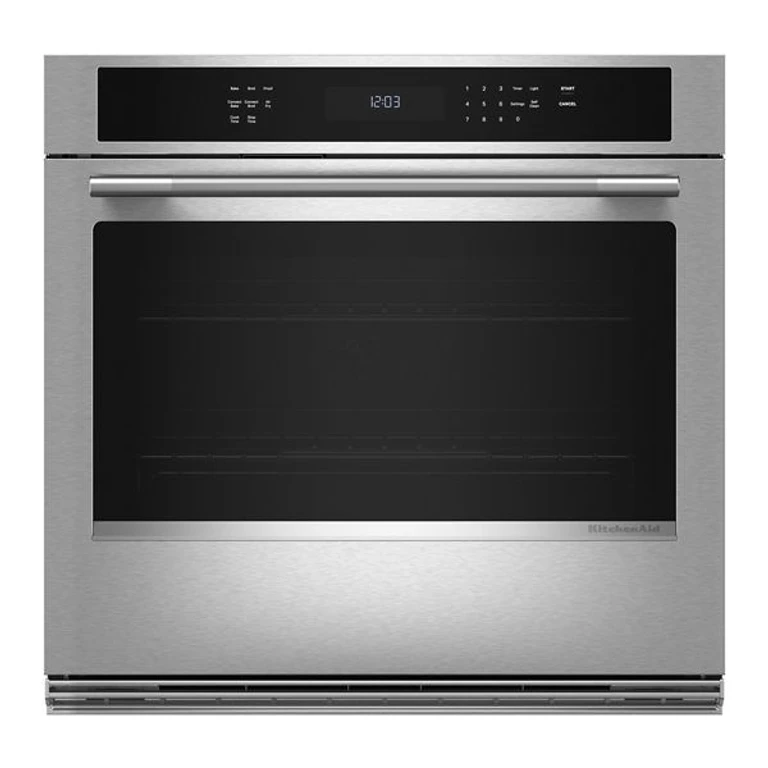 Single Wall Oven w/ Air Fry Mode in Steel