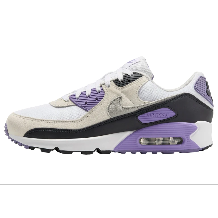 [dm0029-114] Mens Nike Air Max 90 'white Dusty Amethyst'