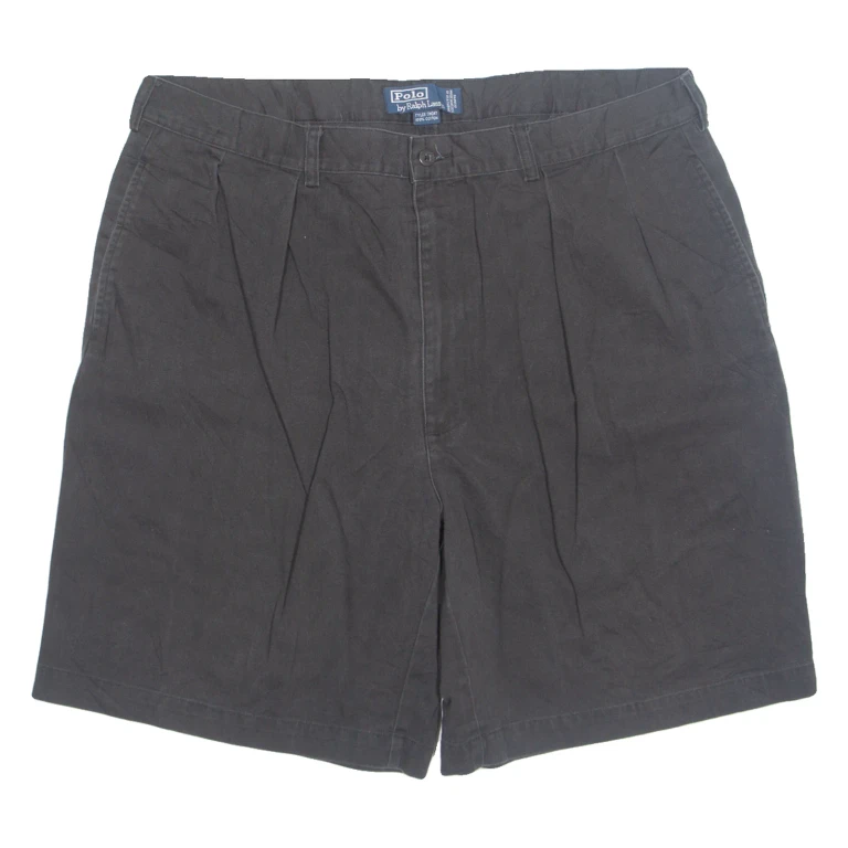 POLO RALPH LAUREN Mens Chino Shorts Black Classic L W37