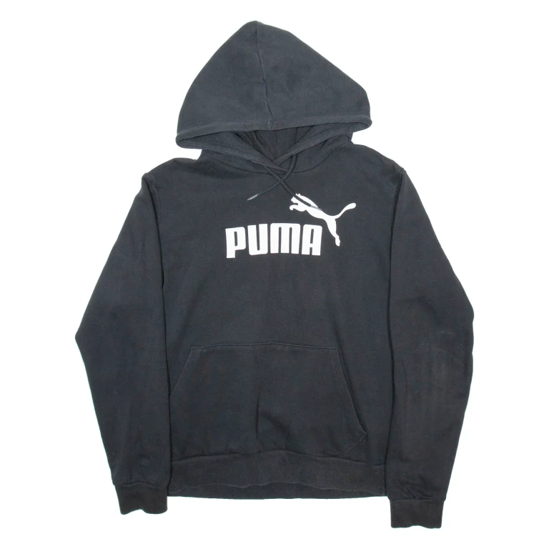 PUMA Mens Black Hoodie M