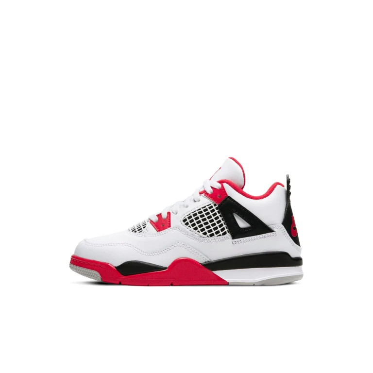 Preschool Retro 4 'Fire Red 2020 Ps' Sneakers