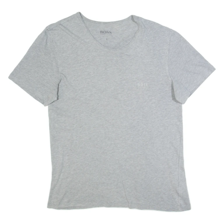 HUGO BOSS Mens T-Shirt Grey S