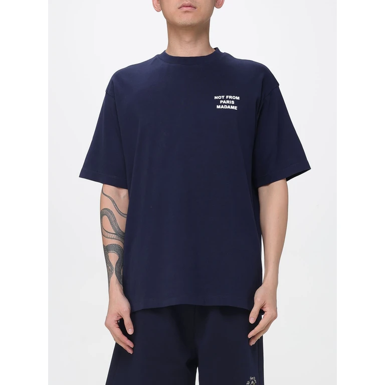 DRÔLE DE MONSIEUR T-Shirt Men color Navy (PERMTS203CO002NAVY)