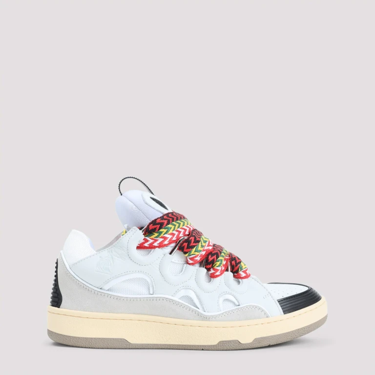 LANVIN - Lanvin Leather Curb Sneakers