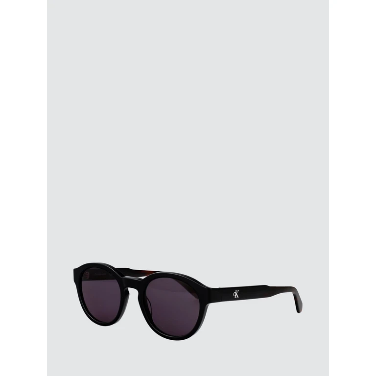 Round Acetate Sunglasses with Monogram (CKJ26604S1)