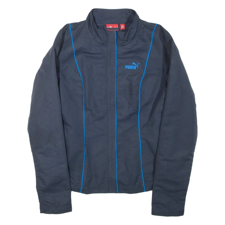 PUMA Womens Track Jacket Blue S