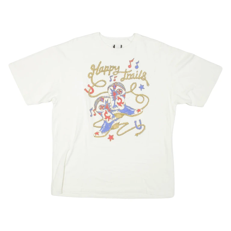 DIAMOND DUST Womens T-Shirt White XL