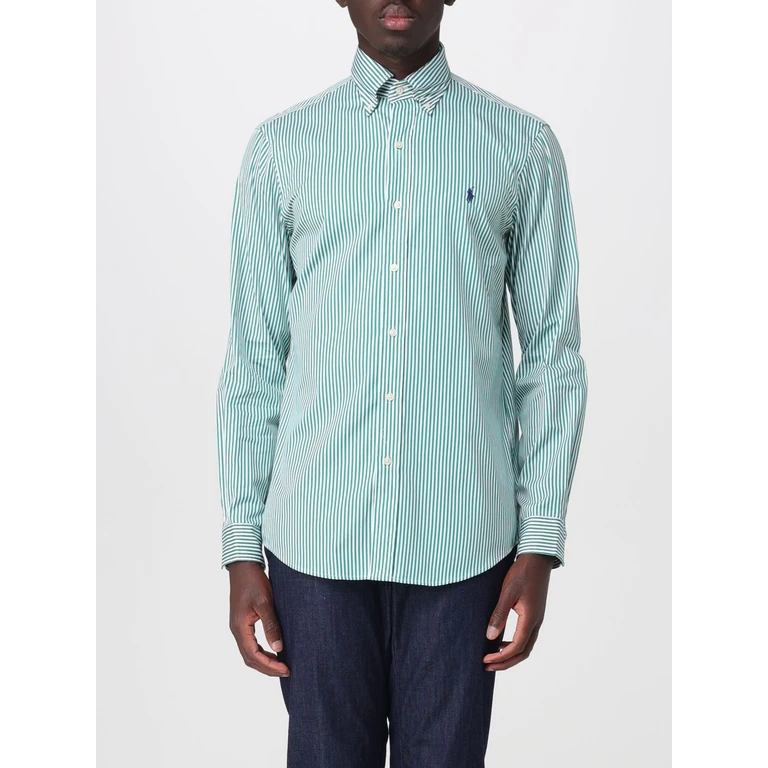 Shirt Men color Green (710B15661001)