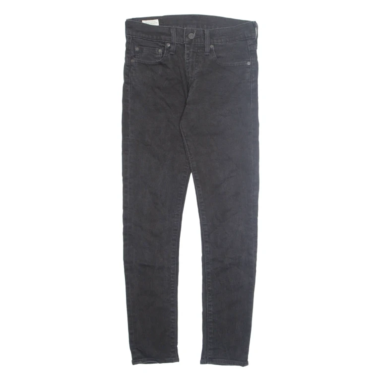 LEVI'S 519 Jeans Mens Black Slim Skinny W30 L30