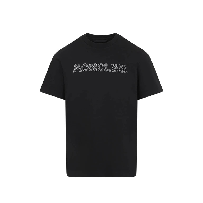 Moncler Embroidered-logo Cotton T-shirt