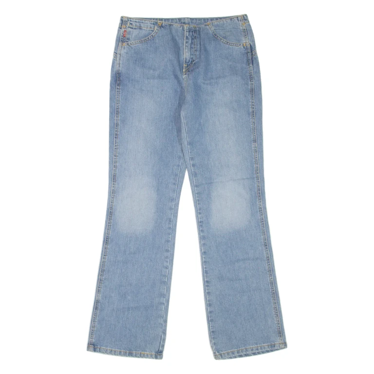 LEVI'S 565 Womens Jeans Blue Regular Bootcut Stone Wash W27 L30