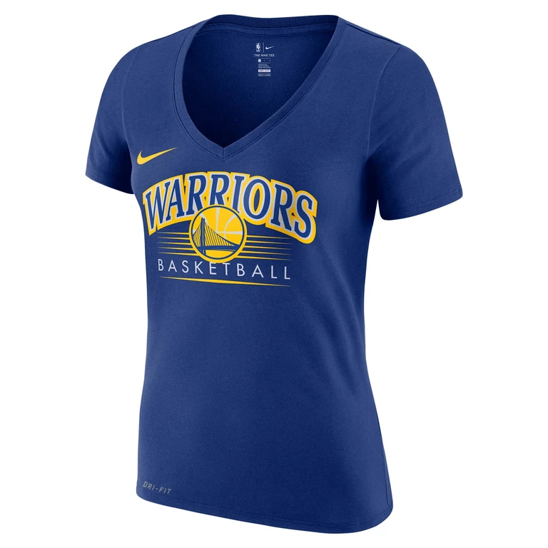 Women's NBA Golden State Warriors V-Neck Tee T-Shirts