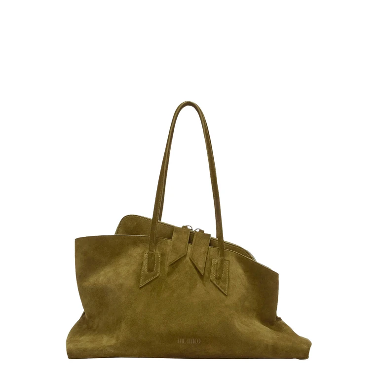 The Attico Sac Porté Épaule - Vert