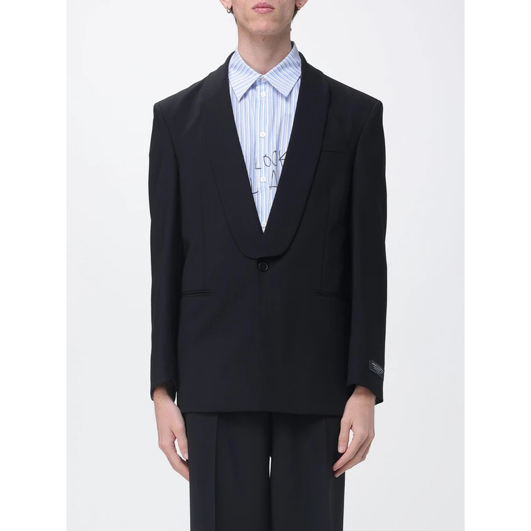 MSGM Jacket Men color Black (4040MG0126710099)