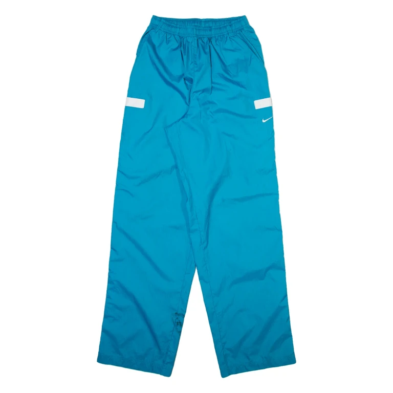 NIKE Mens Track Pants Blue Straight M W22 L31