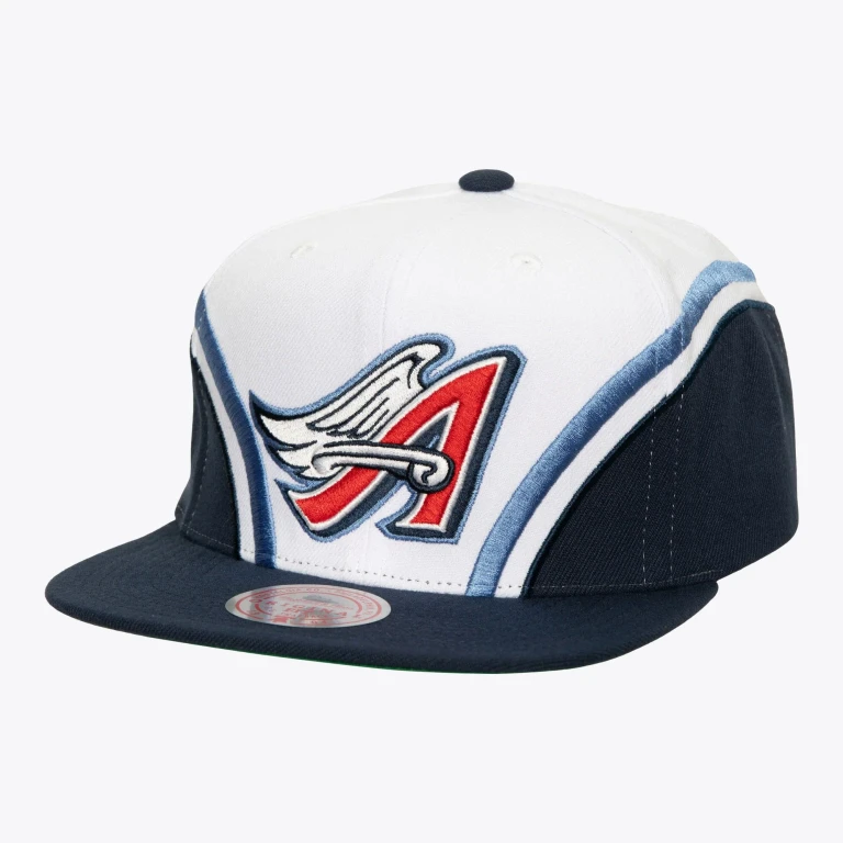 Men's MLB Overhead Snapback Coop Angels Snapback Caps