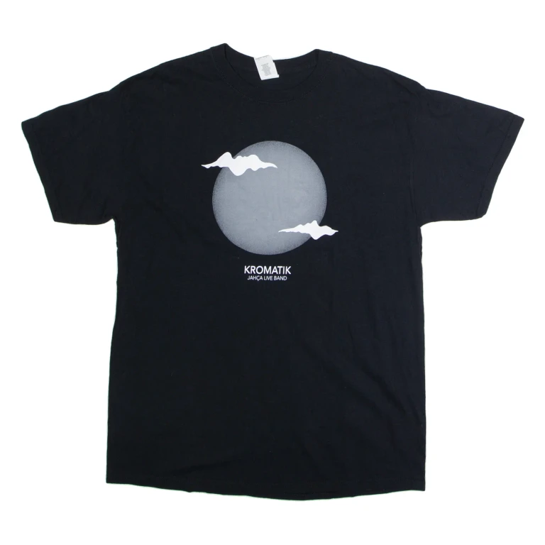 GILDAN Kromatik Jahca Live Band Mens Band T-Shirt Black Crew Neck L