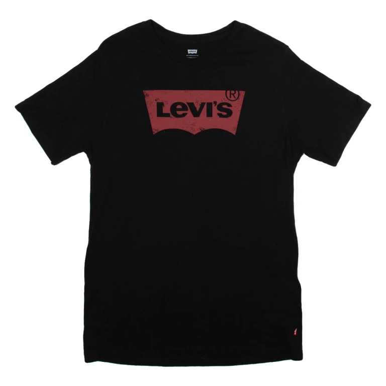 LEVI'S Mens T-Shirt Black M