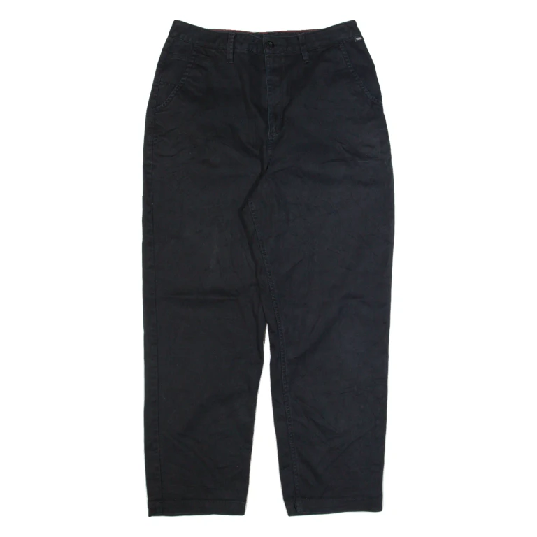 VANS Chino Mens Trousers Black Regular Straight W30 L28