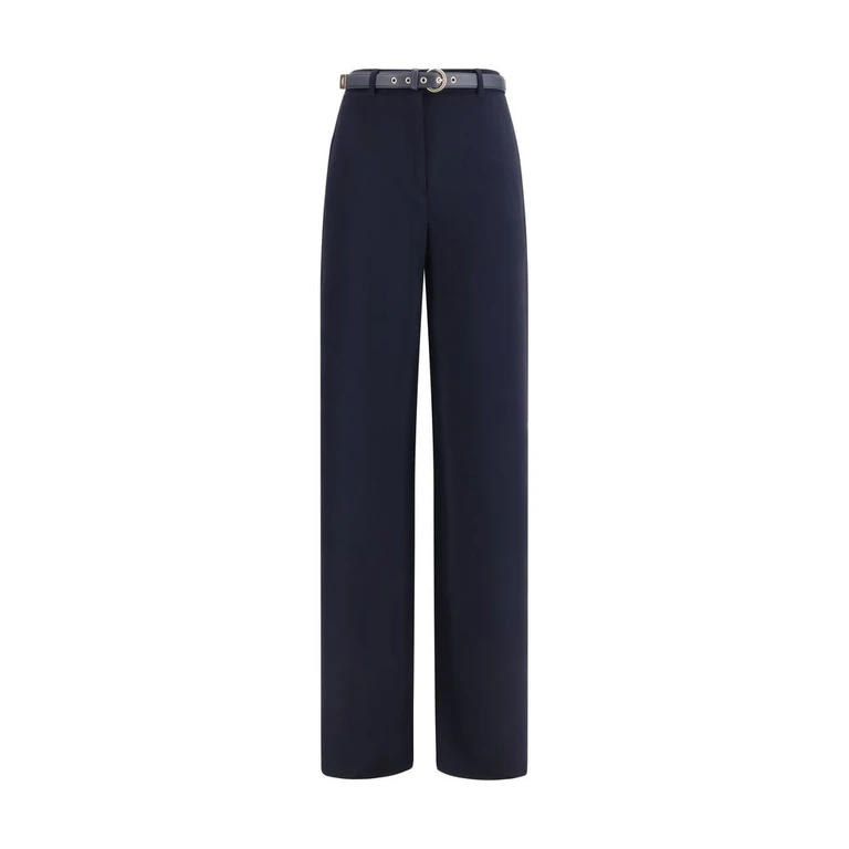 Blue Triacetate Dress Pants - Women