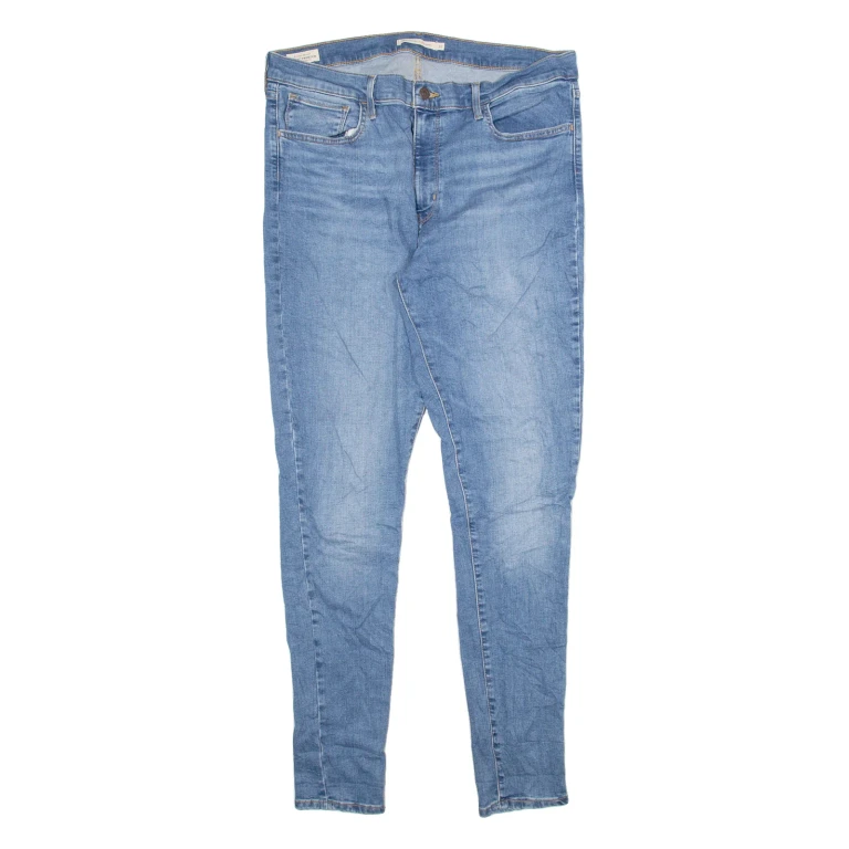 LEVI'S 720 Big E Womens Jeans Blue Slim Skinny W33 L32