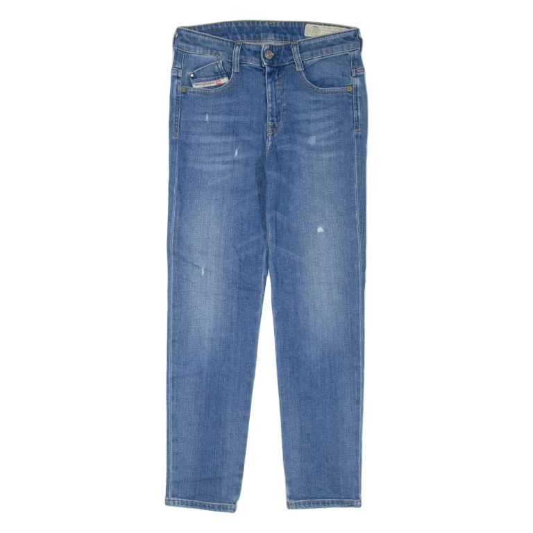 DIESEL Womens Jeans Blue Regular Straight W25 L27