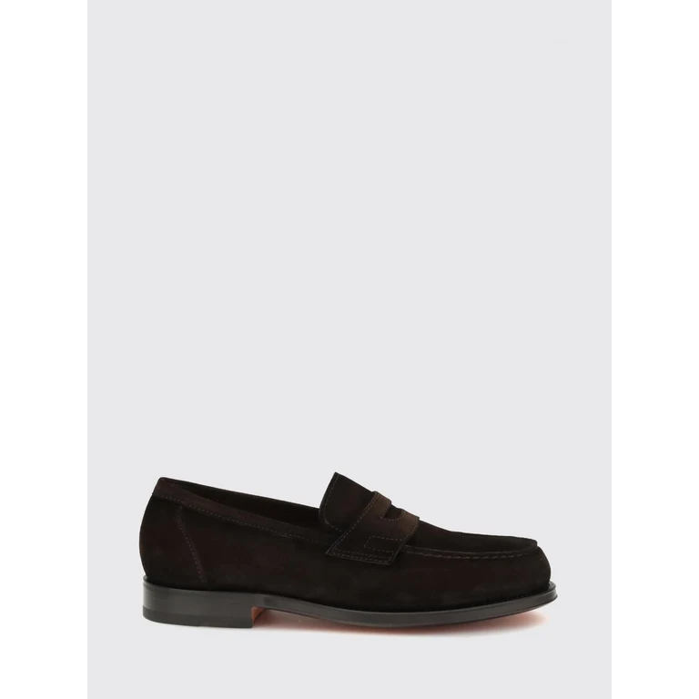 Loafers Men color Dark (MCQU18143PD5SRVRT50)