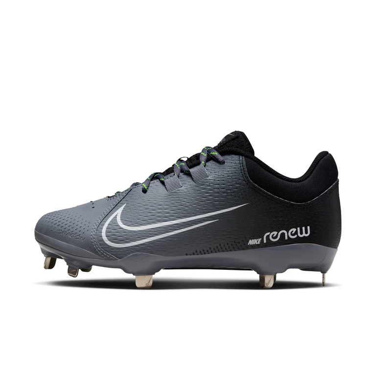 Nike Women's Hyperdiamond 4 Pro 'Black Cool Grey' Sneakers