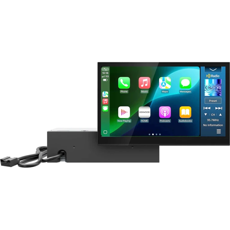 Kenwood DAX800XR EXcelon Reference Direct Replacement 8" Monitor with Wireless CarPlay & Android Auto (Open Box)