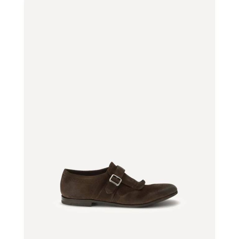 CHURCH'S Vintage-inspired suede Loafer Male 8