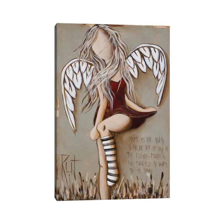 Hope Is The Ability by Ruth's Angels - Canvas Gallery Wrap