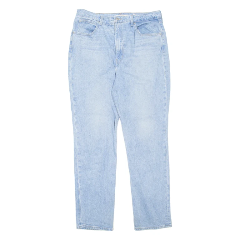 LEVI'S Big E Womens Jeans Blue Slim Straight W32 L28