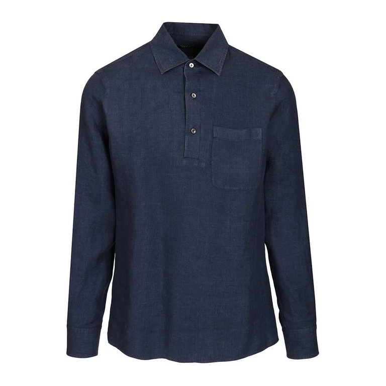 Zegna Chemise - Bleu (SRF13UHX51A3007)