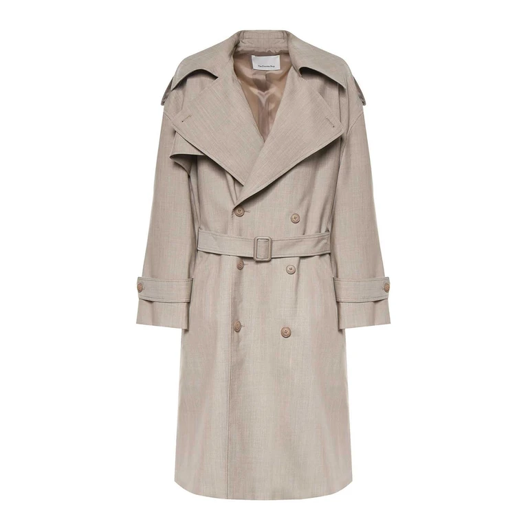 The Frankie Shop Trench-Coat - Beige (TRFS22023276)
