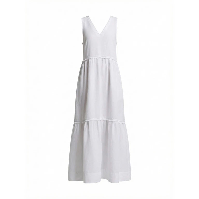 Peserico Linen Long Dress