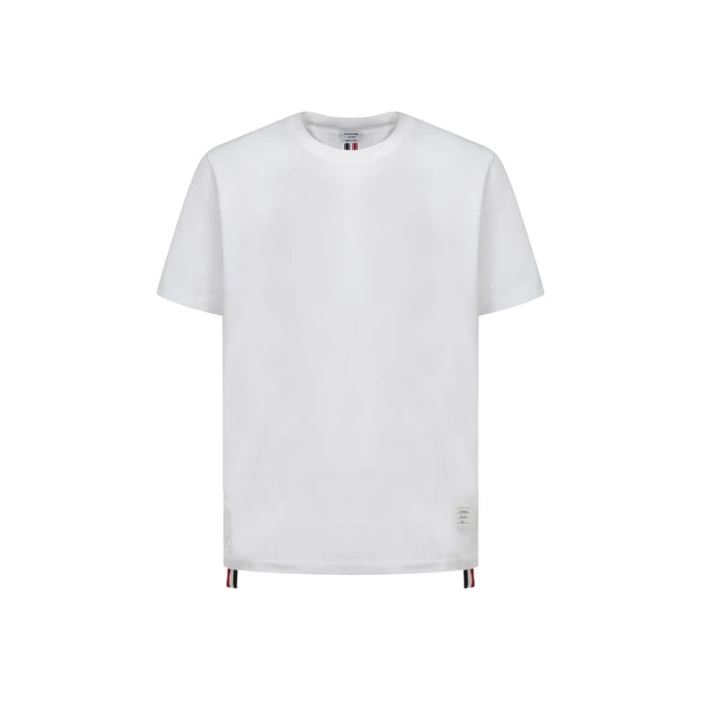 Thom Browne White Cotton T-Shirt - Men