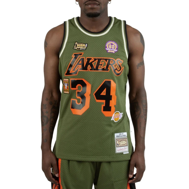 Men's Flight Swingman Jersey Lakers 1996 Shaquille O'Neal Jerseys