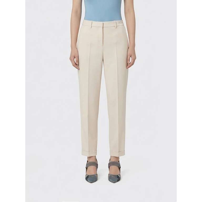 Pants Woman color Beige (FR6691AC4GF1I1G)