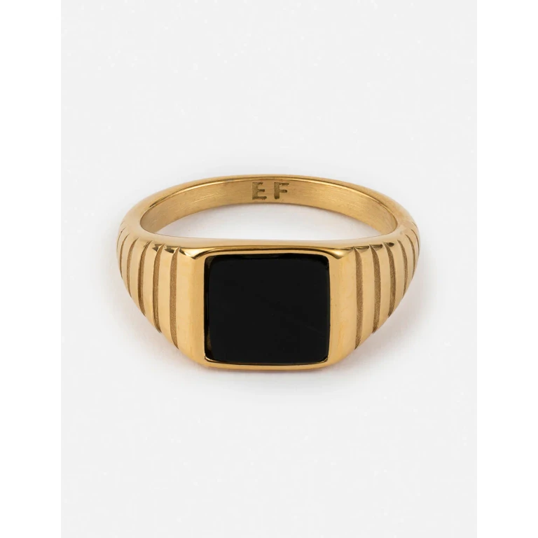 Onyx Signet Ring
