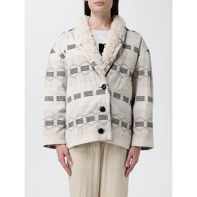 ISABEL MARANT ETOILE Jacket Woman color Beige (MA0499FAD1D04E23EC)