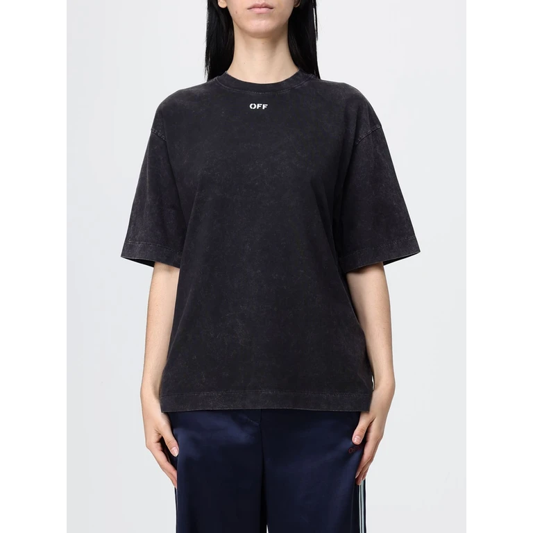 OFF-WHITE T-Shirt Woman color Black (2AA134S26JER001W020)