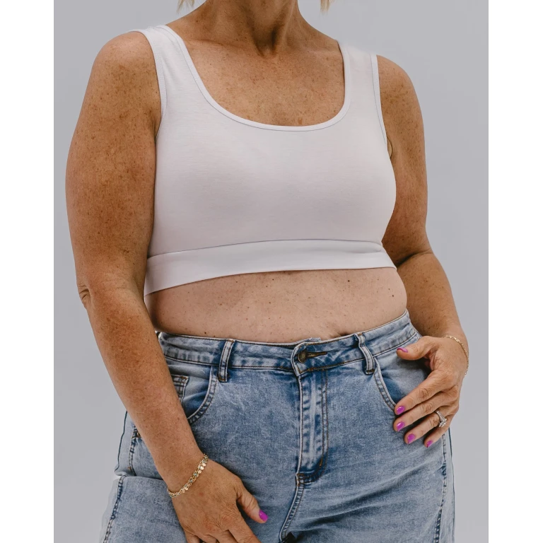 Classic Wide Strap Tank Halftee