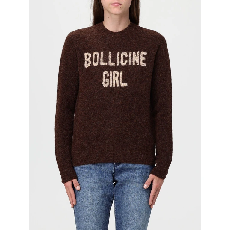 Sweater Woman color Dark (QUE0033BOLLICINEGIRL18STRASS04027I)