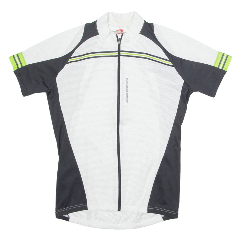 CROSSWAVE Cycling Mens Jersey White 1/4 Zip M