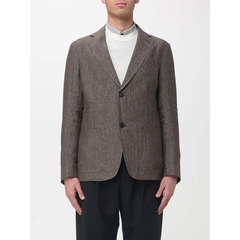 EMPORIO ARMANI Jacket Men color Brown (EM000070TE10410O6002)