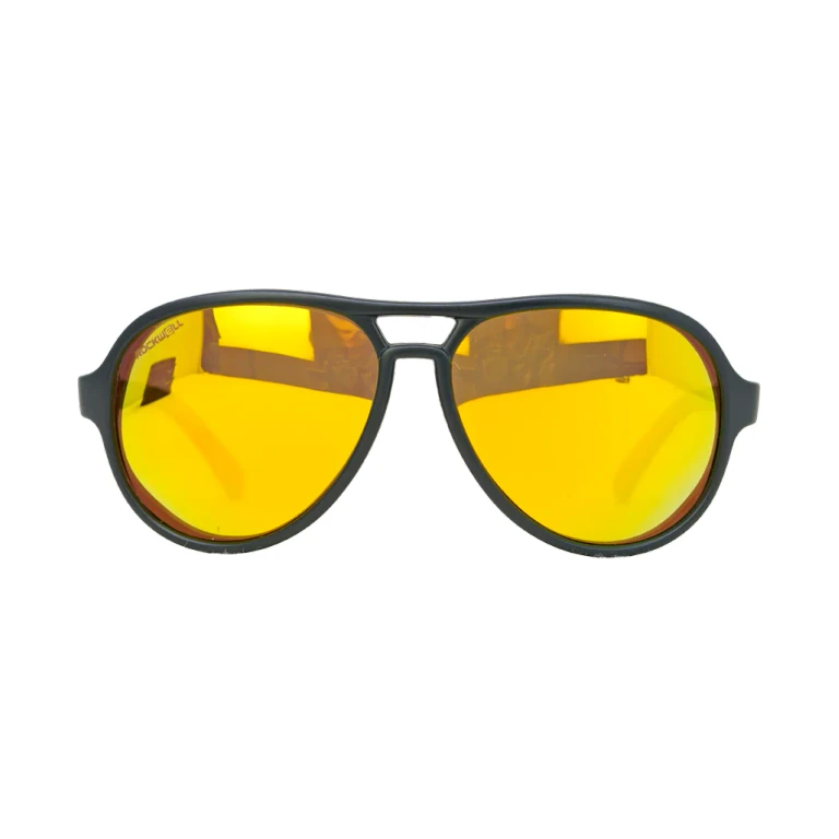 Casino (Black/Yellow Mirror Polarized Lens